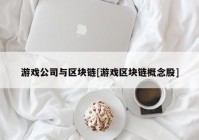 游戏公司与区块链[游戏区块链概念股]